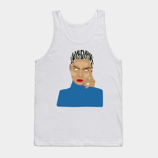 Hipster Girl Tank Top